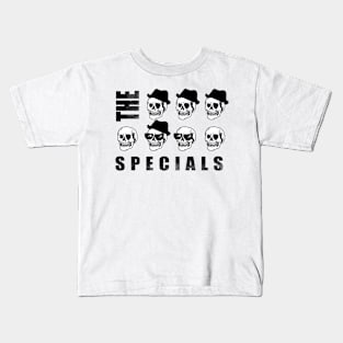 The Specials skulls illustration design Kids T-Shirt